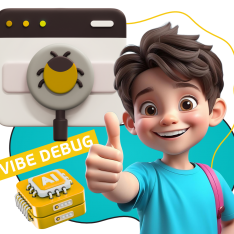 Тестирование & Vibe Debug. Охотники за багами - КИБЕРшкола программирования для детей, компьютерные курсы для школьников, начинающих и подростков - KIBERone г. Маркова