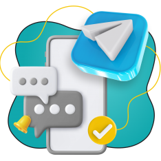 Создание Mini App для Telegram - КИБЕРшкола программирования для детей, компьютерные курсы для школьников, начинающих и подростков - KIBERone г. Маркова