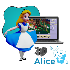 Alice 3d - КИБЕРшкола программирования для детей, компьютерные курсы для школьников, начинающих и подростков - KIBERone г. Маркова