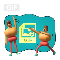 Gif-анимация - КИБЕРшкола программирования для детей, компьютерные курсы для школьников, начинающих и подростков - KIBERone г. Маркова