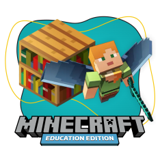 Minecraft Education - КИБЕРшкола программирования для детей, компьютерные курсы для школьников, начинающих и подростков - KIBERone г. Маркова