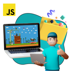 Программирование на JavaScript. Учимся создавать игры! - КИБЕРшкола программирования для детей, компьютерные курсы для школьников, начинающих и подростков - KIBERone г. Маркова