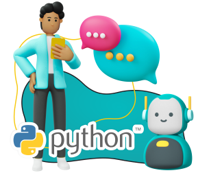 Умный чат-бот на Python - Школа программирования для детей, компьютерные курсы для школьников, начинающих и подростков - KIBERone г. Маркова