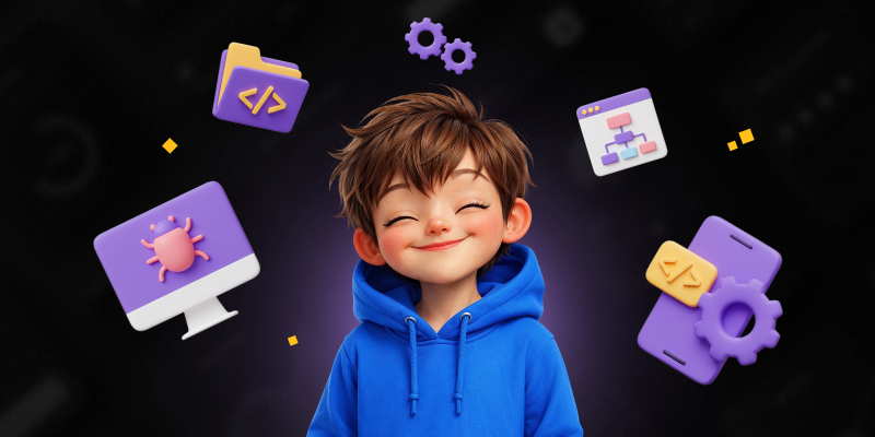 Идеальный сайт с нуля: код, дизайн и AI-помощник - КИБЕРшкола программирования для детей, компьютерные курсы для школьников, начинающих и подростков - KIBERone г. Маркова